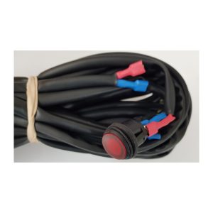PVC relay, 3m Harness with Red round illu. Switch. 2.5mm wirerev 3