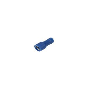 6.35mm Fully Insulated Female Terminal Blue